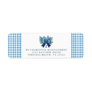 Baby It's Cold Outside Winter Baby Shower Address Label