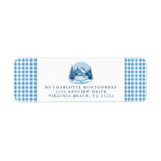Baby It's Cold Outside Winter Baby Shower Address Label