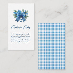 Baby It's Cold Outside Winter Baby Shower Enclosure Card