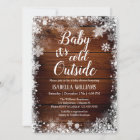 Baby it's cold outside Winter Baby Shower