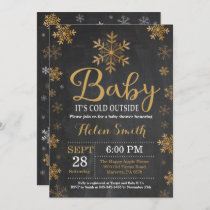 Baby Its Cold Outside Winter Baby Shower Invitation