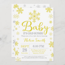 Baby Its Cold Outside Winter Baby Shower Invitation