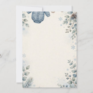 Baby Its Cold Outside Winter Baby Shower Invitation