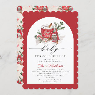 Baby It's Cold Outside Winter Baby Shower Invitation