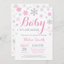 Baby Its Cold Outside Winter Baby Shower Invitation