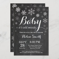 Baby Its Cold Outside Winter Baby Shower Invitation