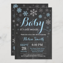 Baby Its Cold Outside Winter Baby Shower Invitation