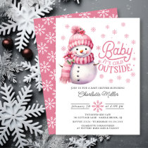 Baby It's Cold Outside Winter Baby Shower Invitation