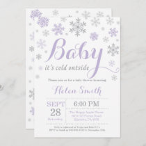 Baby Its Cold Outside Winter Baby Shower Invitation