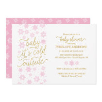 Baby It's Cold Outside Winter Baby Shower Invite