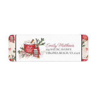 Baby It's Cold Outside Winter Baby Shower Label