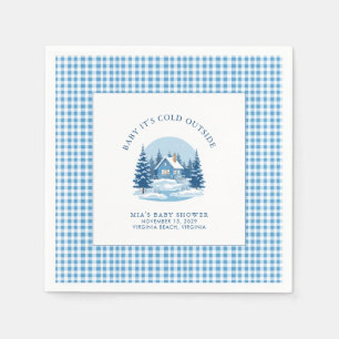 Baby It's Cold Outside Winter Baby Shower  Napkins