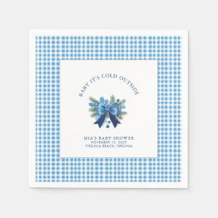 Baby It's Cold Outside Winter Baby Shower  Napkins