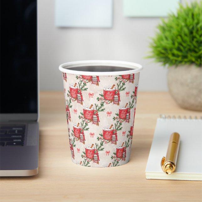 Baby It's Cold Outside Winter Baby Shower  Paper Cups (Insitu)