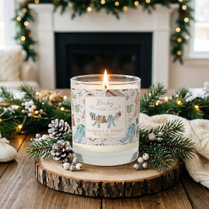 Baby Its Cold Outside Winter Baby Shower Scented Candle