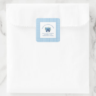 Baby It's Cold Outside Winter Baby Shower Square Sticker