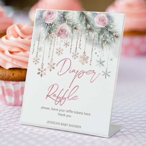 Baby it's cold outside winter baby shower table