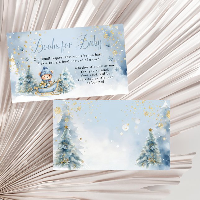 Baby It's Cold Outside Winter Bear Books for Baby Enclosure Card (Creator Uploaded)