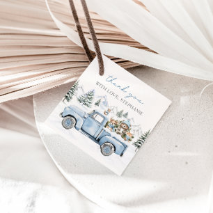 Baby It's Cold Outside Winter Woodland Baby Shower Favor Tags