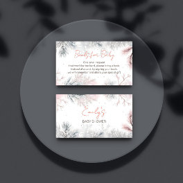 Baby it's cold winter baby shower books for baby enclosure card