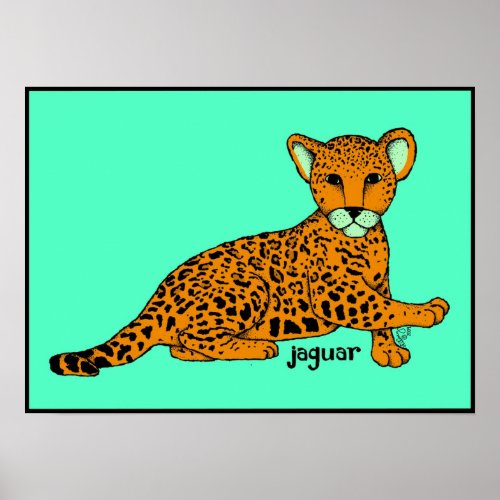 Baby Jaguar Print