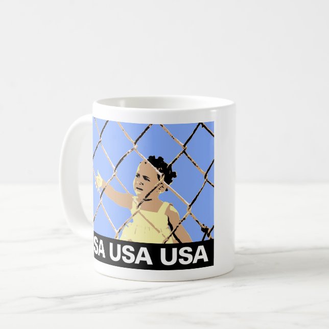 Baby Jail. Child Separation statement. Coffee Mug (Front Left)