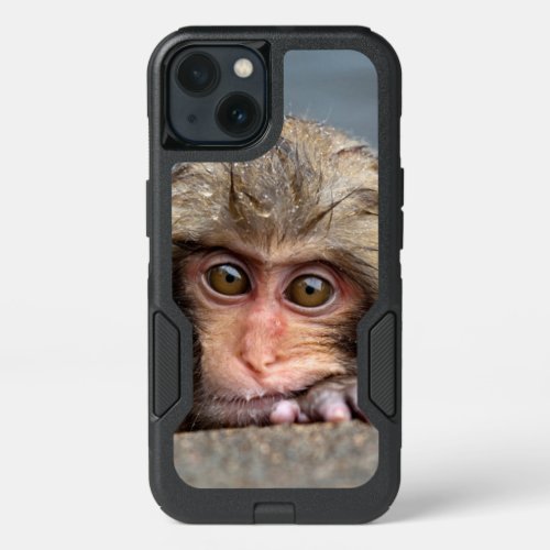 Baby Japanese Macaque  Jigokudani Yaen_Koen iPhone 13 Case