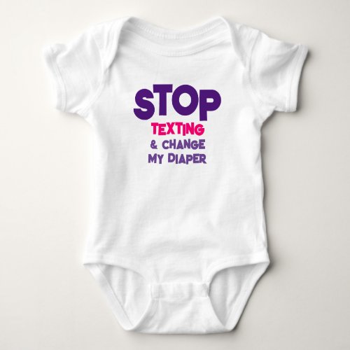 Baby Jersey Bodysuit