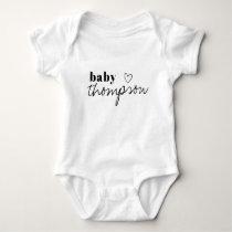 Baby Jersey Bodysuit Baby Jersey Bodysuit