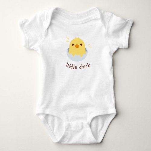 Baby jersey bodysuit