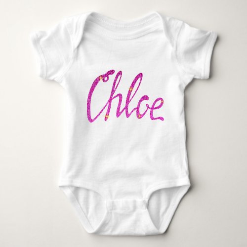 Baby Jersey Bodysuit Chloe