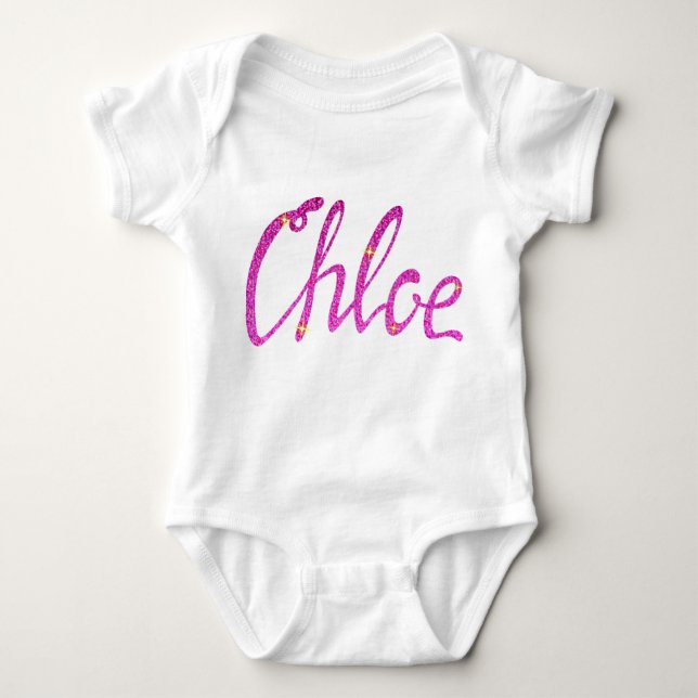 Baby Jersey Bodysuit Chloe (Front)