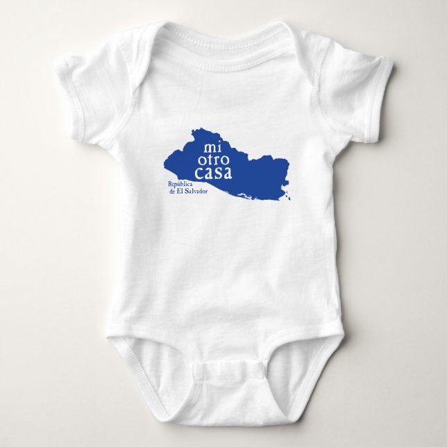 Baby Jersey Bodysuit EL SALVADOR (Front)