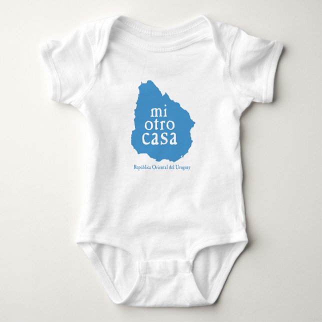 Baby Jersey Bodysuit URUGUAY (Front)