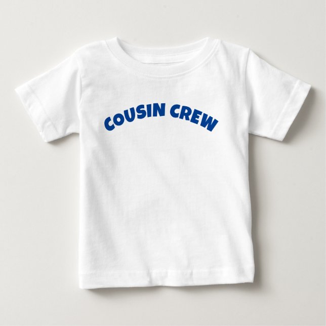 Baby Jersey cousin crew t-shirt (Front)
