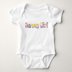 Baby Jersey Girl onsie Baby Bodysuit