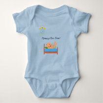 Baby Jersey 'Mommy's New Alarm' Infant One Piece Baby Bodysuit