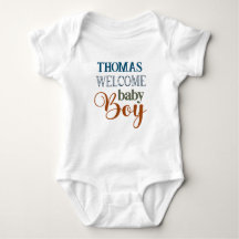 Baby Jersey Personalized Bodysuit