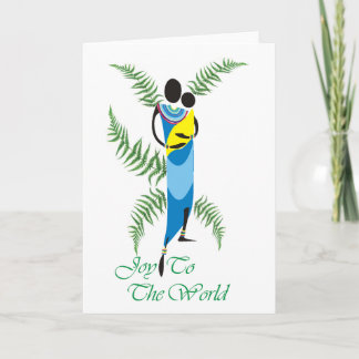 Baby Jesus Christmas Card