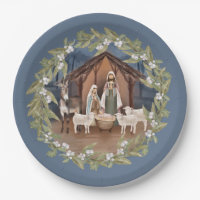 Baby Jesus in the Manger Nativity