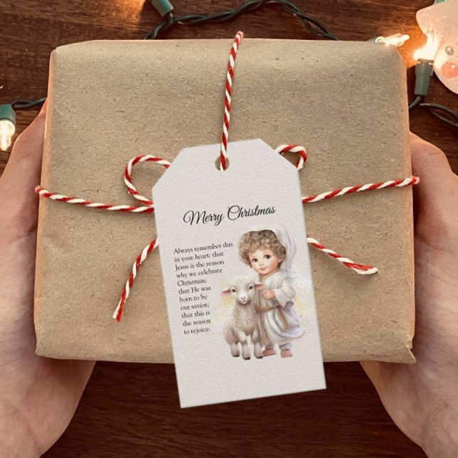 Baby Jesus Merry Christmas Gift Tags (Creator Uploaded)