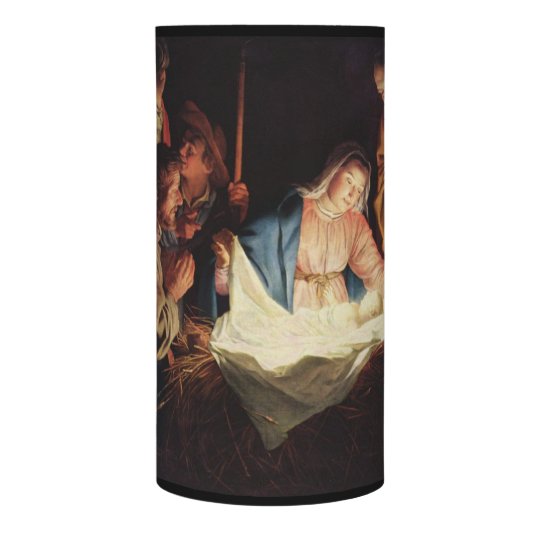 Baby Jesus Nativity Scene LED Candle Holiday Decor