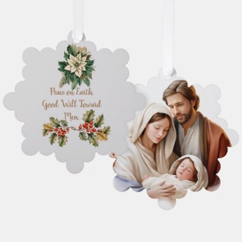 Baby Jesus Ornament by RenderlyYours at Zazzle