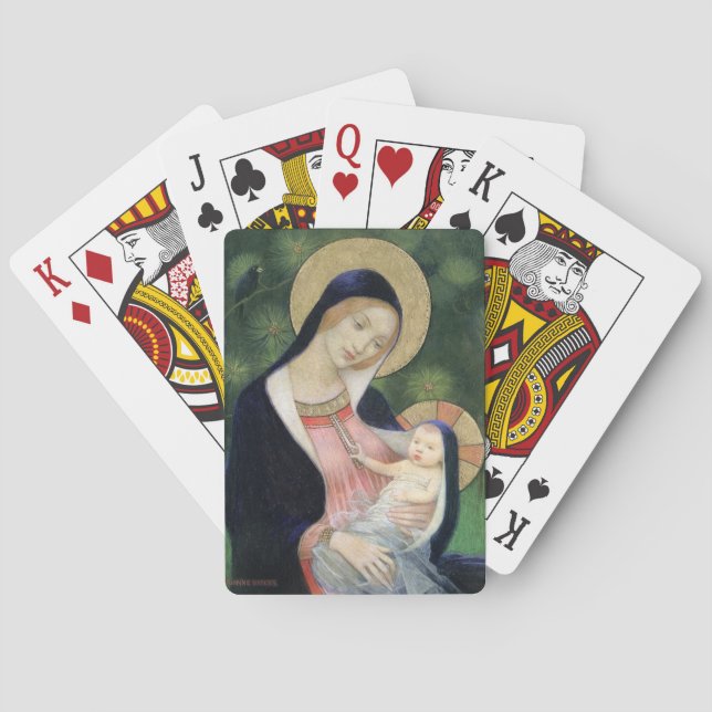 BABY JESUS POKER CARDS (Back)