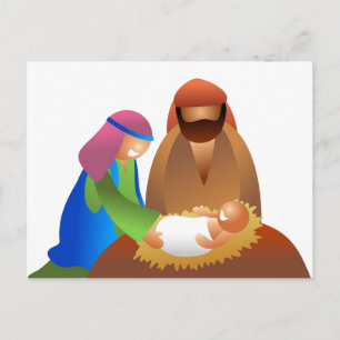 Baby Jesus Postcard
