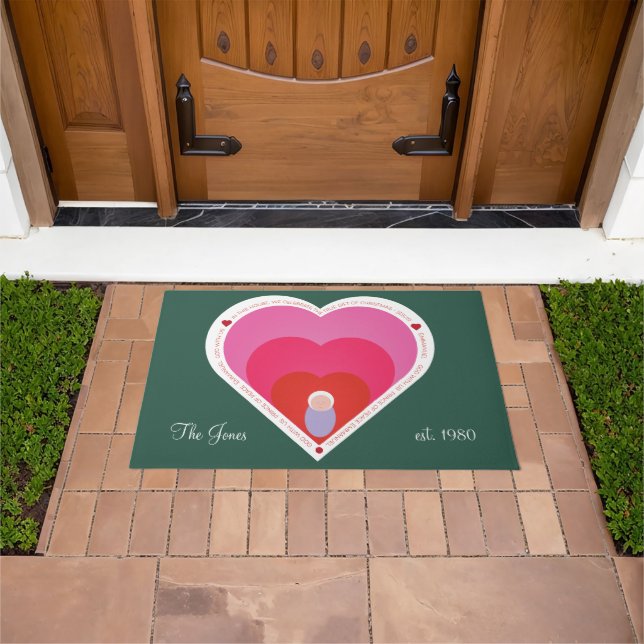 Baby Jesus True Gift Doormat (Outdoor)