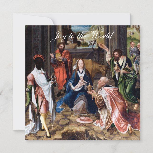 Baby Jesus with the Maji Card (Front)