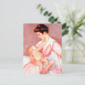 Baby John Being Nursed | Mary Cassatt Postcard (Standing Front)