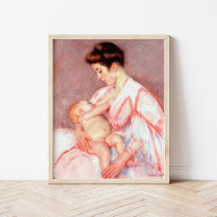 Baby John Being Nursed | Mary Cassatt