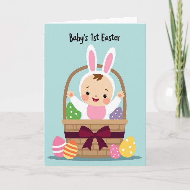 Baby Joy Celebration Scene Card (Front)